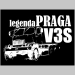 Legenda Praga V3S  hrubá mikina na zips s kapucou stiahnuteľnou šnúrkami